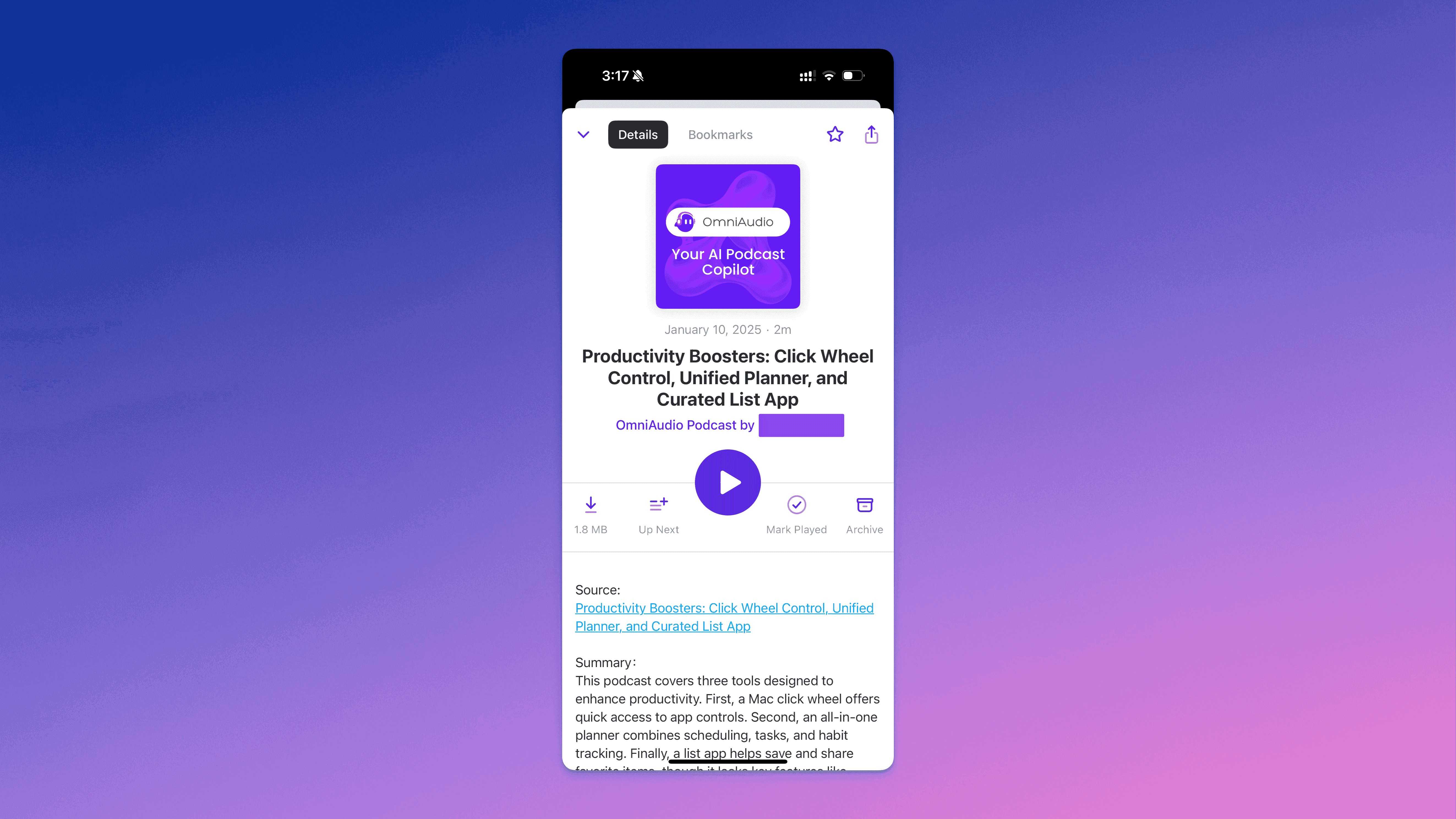 Effects in Pocket Casts